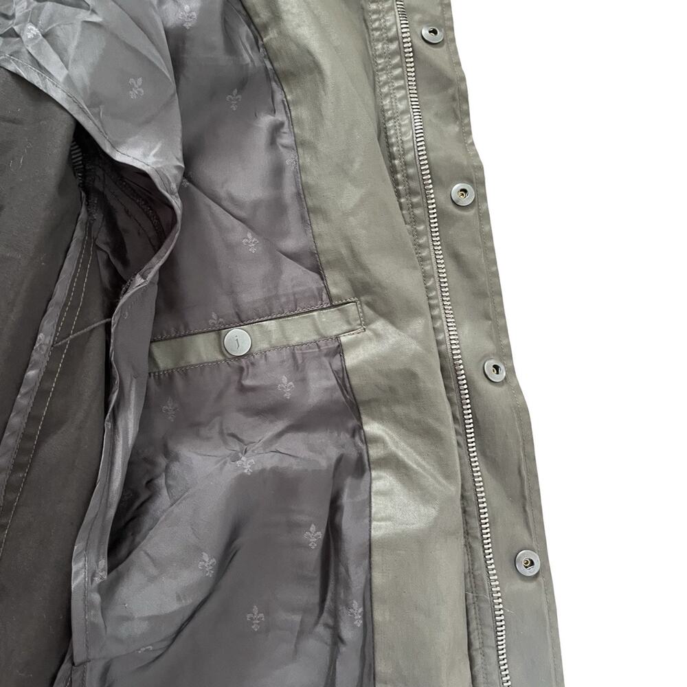 John Varvatos Collection Kara‎ Cotton Full Zip Jacket EU 50 US L Teakwood READ - Picture 9 of 15